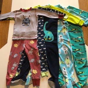 Lot of 5 PJs